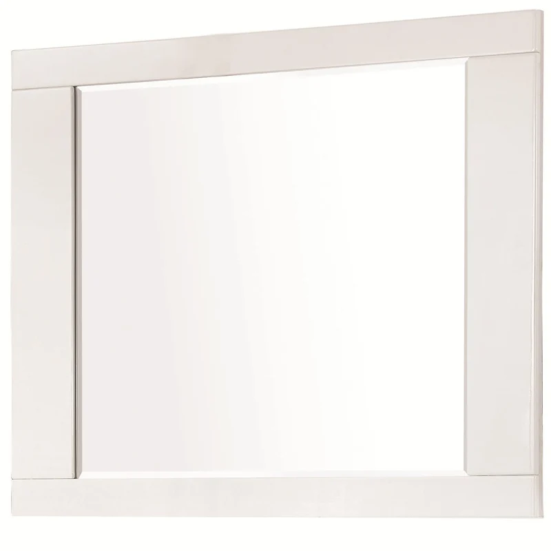 Coaster Furniture Felicity 203504 Dresser Mirror - White High Gloss