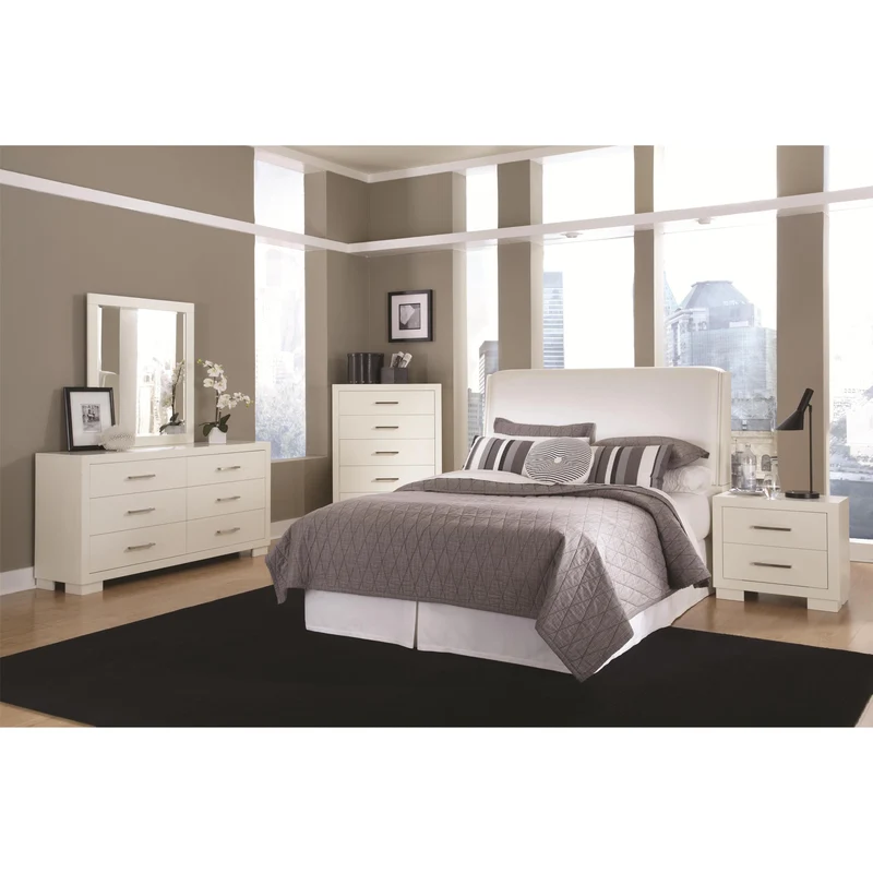 Coaster Furniture Jessica 202994 Dresser Mirror - Snow White