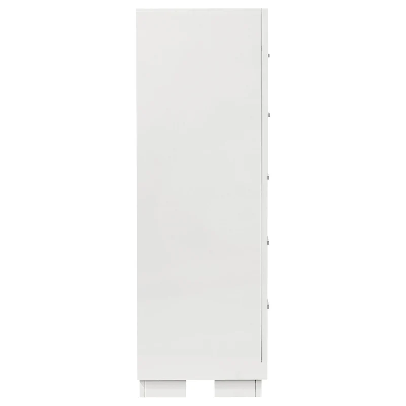 Coaster Furniture Jessica 202995 5-Drawer Bedroom Chest - Snow White