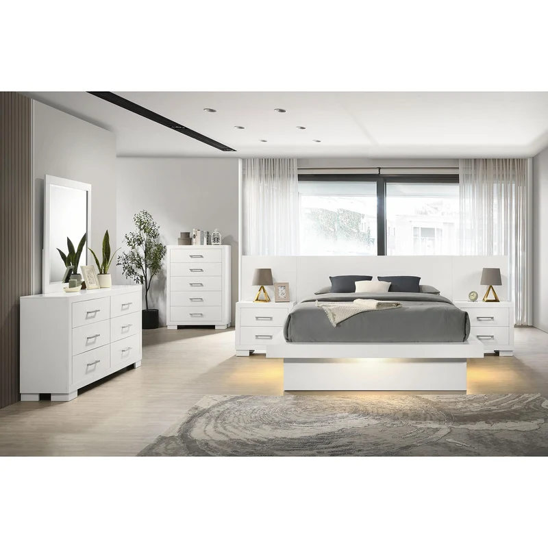 Coaster Furniture Jessica 202995 5-Drawer Bedroom Chest - Snow White