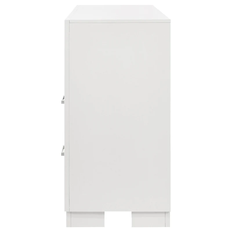 Coaster Furniture Jessica 202993 6-Drawer Dresser - Snow White