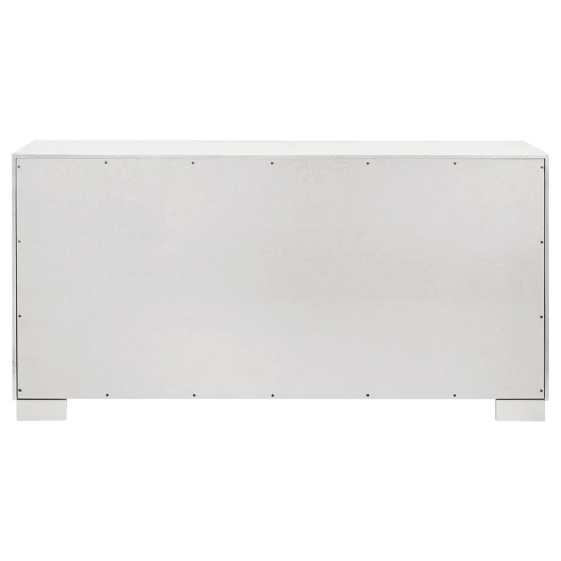 Coaster Furniture Jessica 202993 6-Drawer Dresser - Snow White