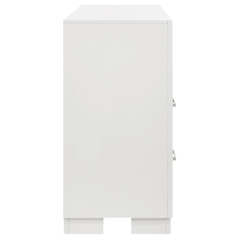 Coaster Furniture Jessica 202993 6-Drawer Dresser - Snow White