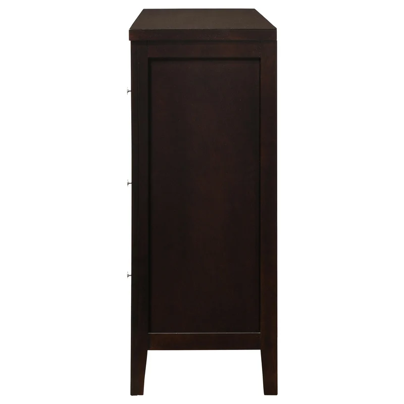 Coaster Furniture Carlton 202093 6-Drawer Dresser - Cappuccino