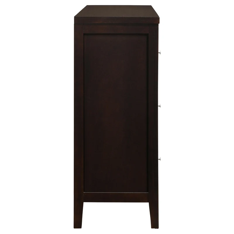 Coaster Furniture Carlton 202093 6-Drawer Dresser - Cappuccino