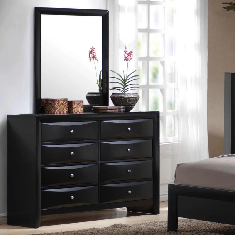 Coaster Furniture Briana 200703 8-Drawer Dresser - Black