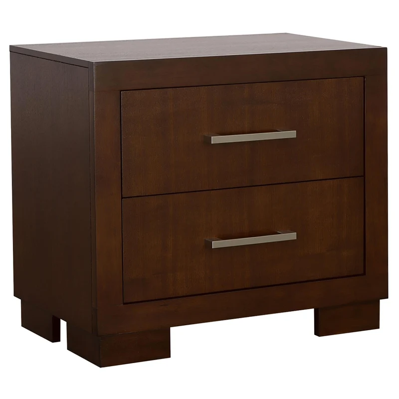 Coaster Furniture Jessica 200712 2-Drawer Nightstand - Cappuccino