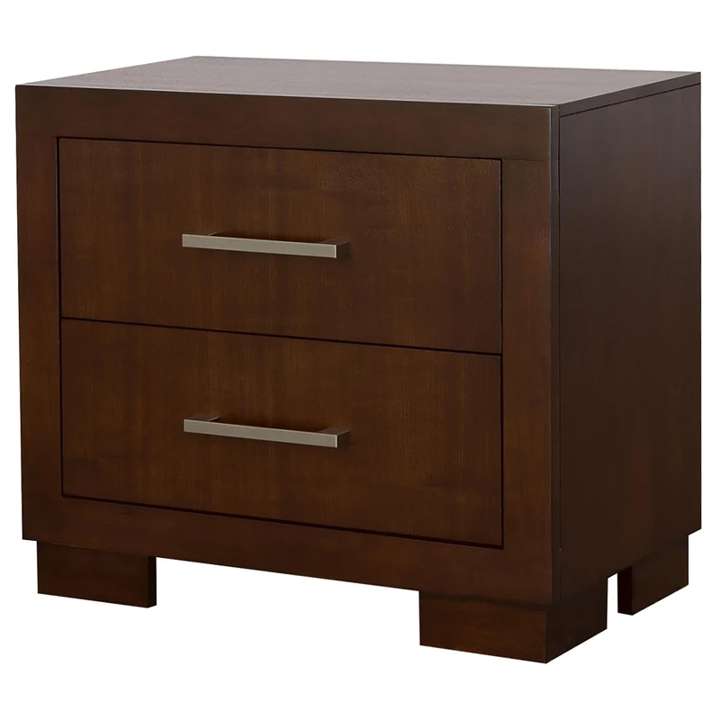 Coaster Furniture Jessica 200712 2-Drawer Nightstand - Cappuccino