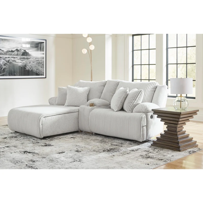 Signature Design by Ashley Top Tier 92706S5 3 pc Reclining Sectional Sofa with Chaise