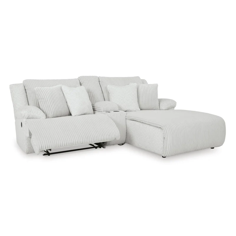 Signature Design by Ashley Top Tier 92706S4 3 pc Reclining Sectional Sofa with Chaise