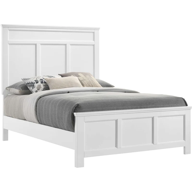 New Classic Furniture Andover B677W 8 pc Twin Panel Bedroom Set