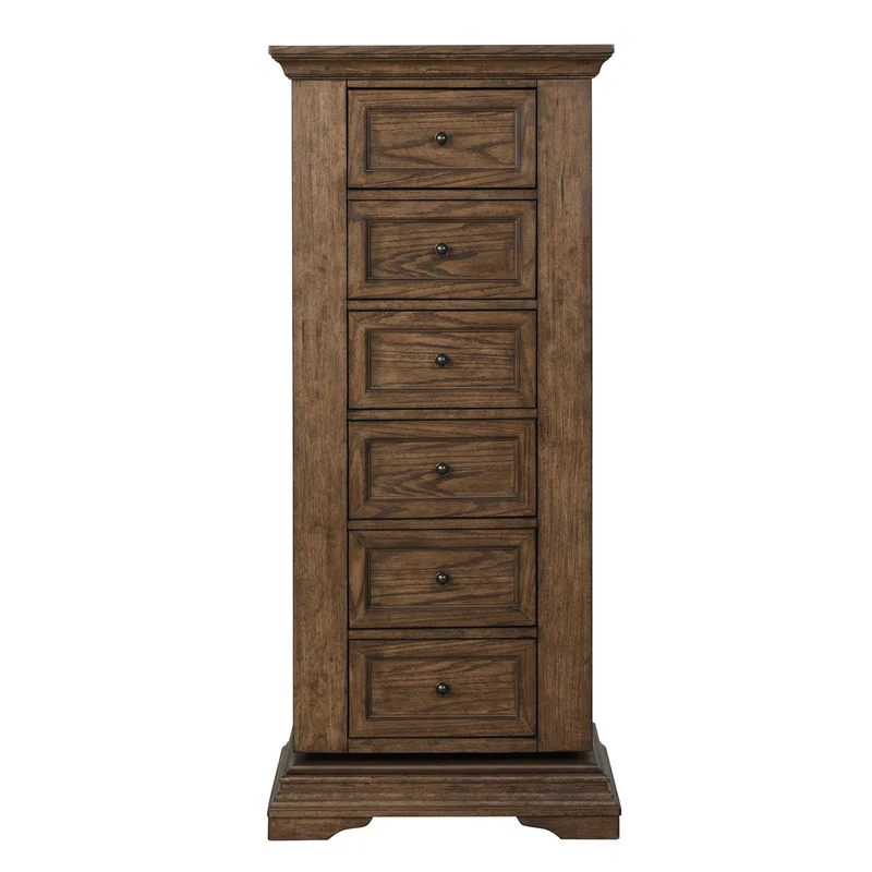 New Classic Furniture Mar Vista B658-079 Swivel Lingerie Chest - Walnut