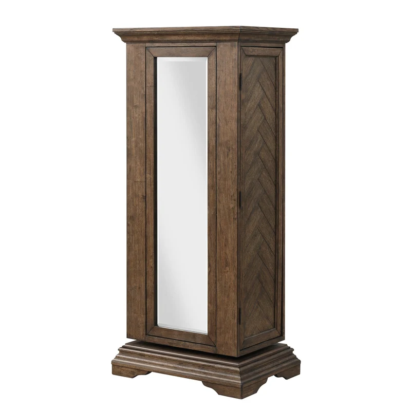New Classic Furniture Mar Vista B658-079 Swivel Lingerie Chest - Walnut