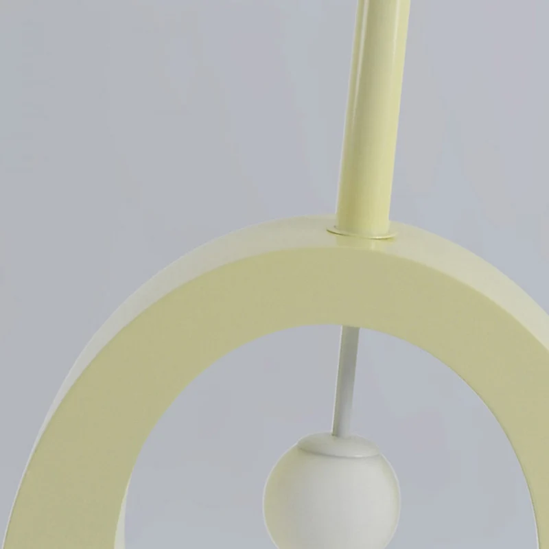 Contemporary Creative Cartoon Violin Iron Glass 3-Light Standing Floor Lamp For Living Room