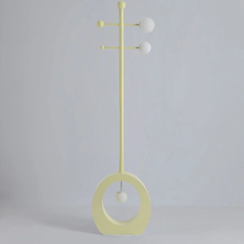 Contemporary Creative Cartoon Violin Iron Glass 3-Light Standing Floor Lamp For Living Room