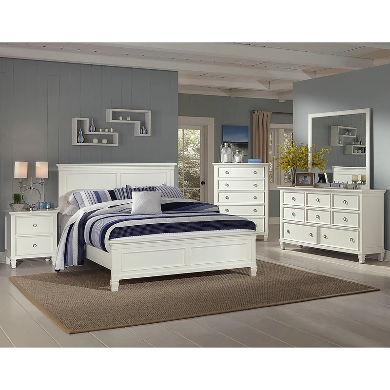 New Classic Furniture Tamarack BB044W-040 Nightstand - White