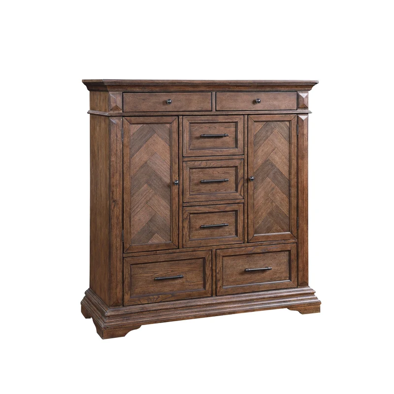 New Classic Furniture Mar Vista B658-075 Door Chest - Walnut