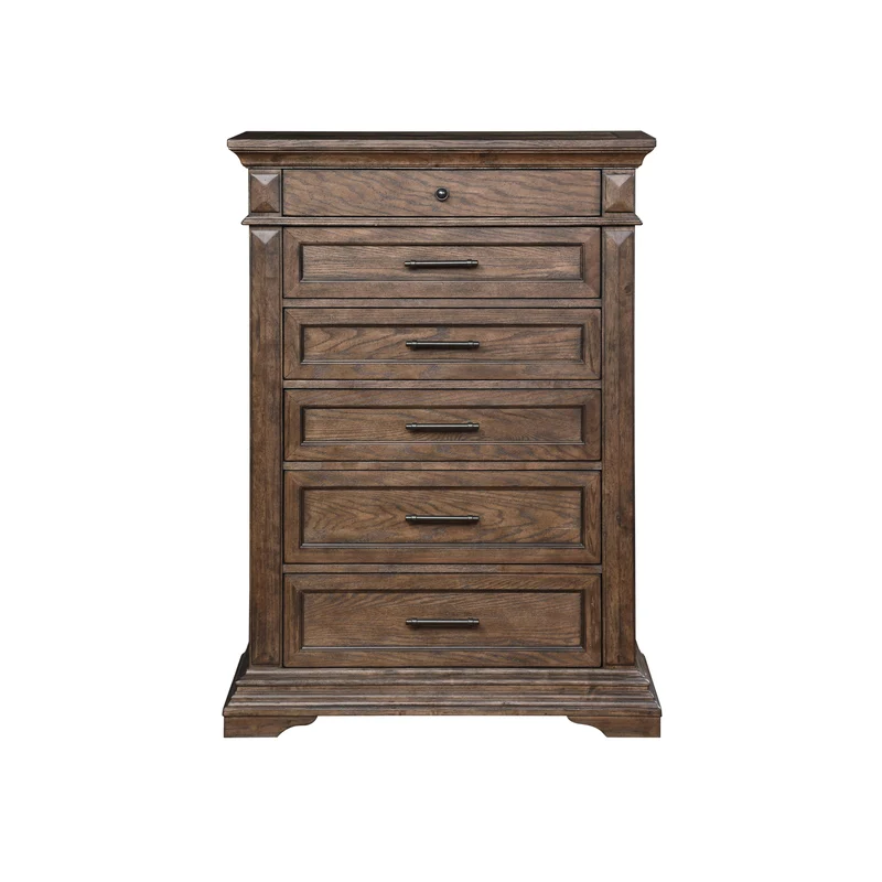 New Classic Furniture Mar Vista B658-070 Chest - Walnut