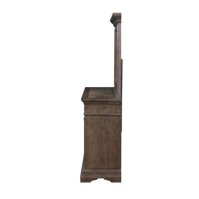 New Classic Furniture Mar Vista B658-060 Mirror - Walnut
