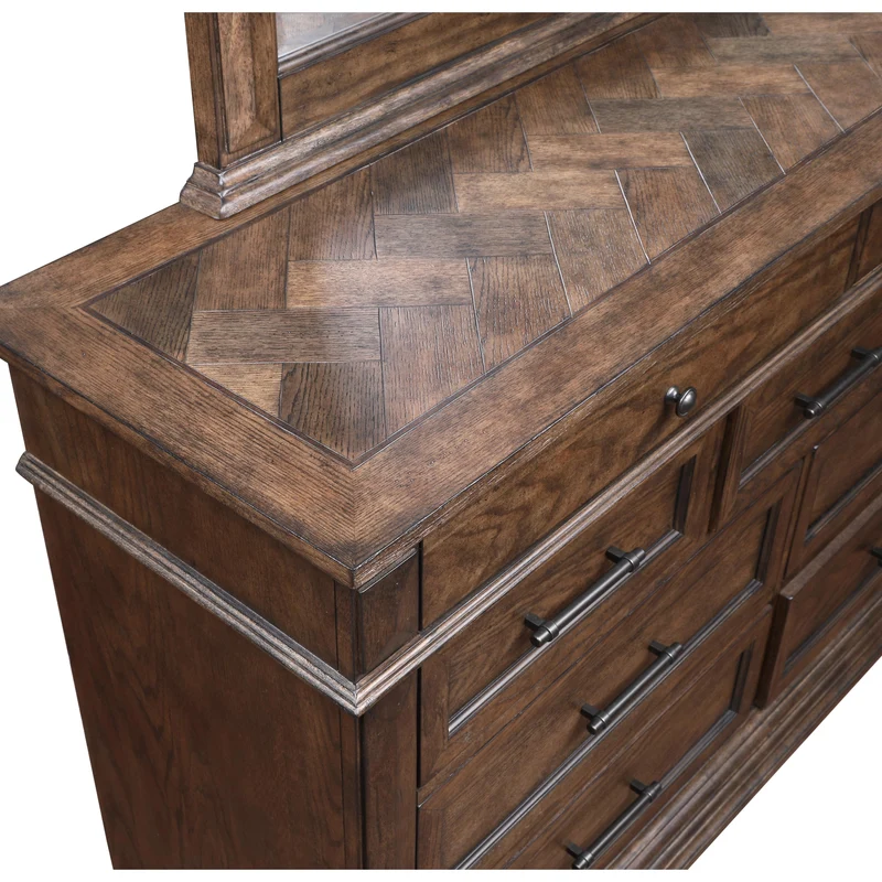 New Classic Furniture Mar Vista B658-050 Dresser - Walnut