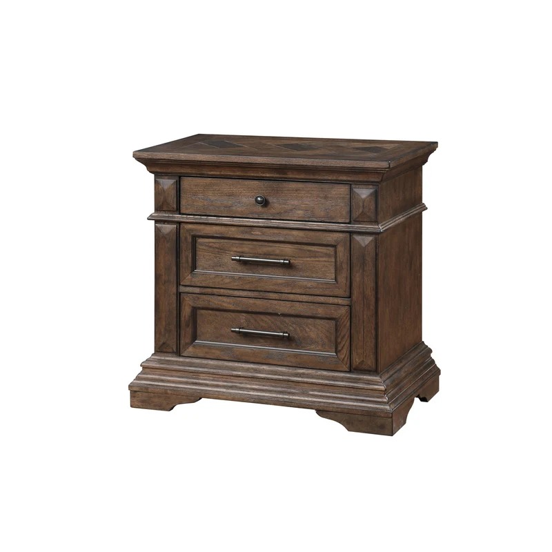 New Classic Furniture Mar Vista B658-040 Nightstand - Walnut