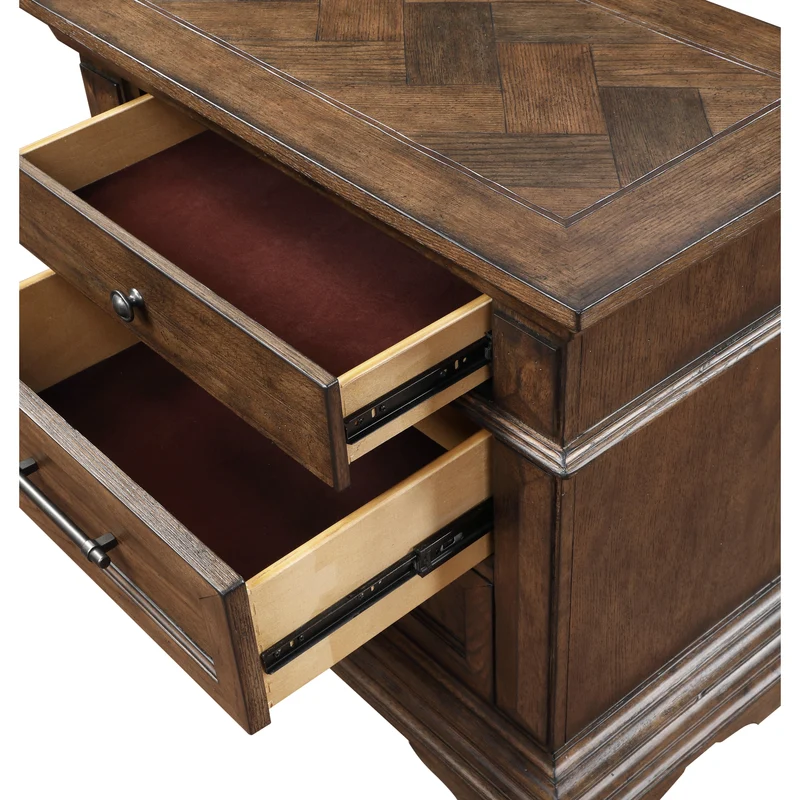 New Classic Furniture Mar Vista B658-040 Nightstand - Walnut