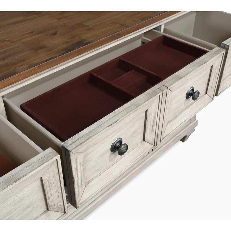 New Classic Furniture Mariana B2114-050 Dresser - Vintage Cream
