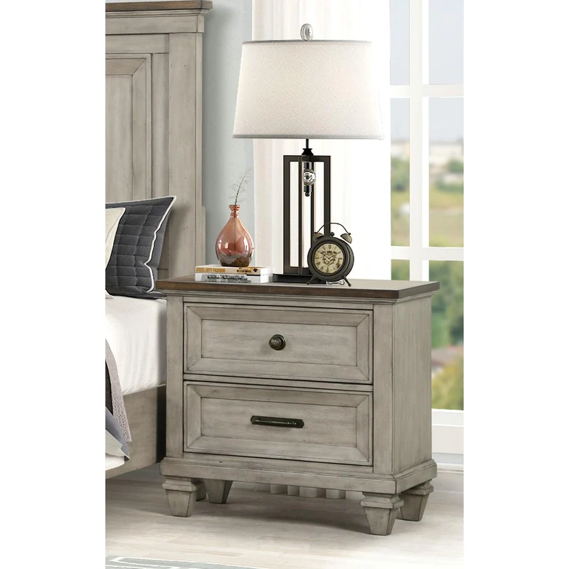 New Classic Furniture Mariana B2114-040 Nightstand - Vintage Cream
