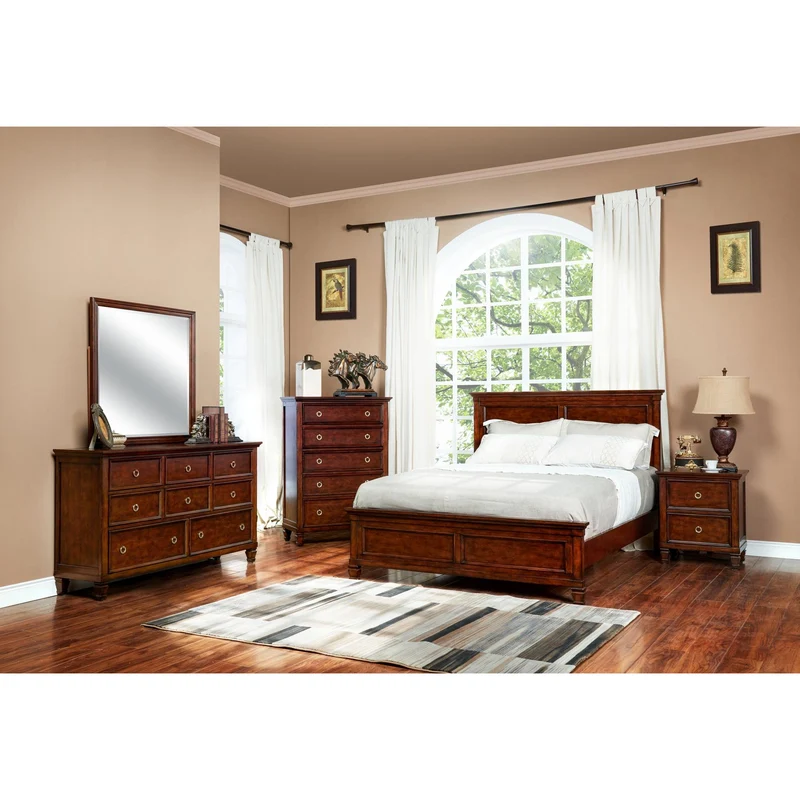 New Classic Furniture Tamarack BB044C-050 Dresser - Brown Cherry