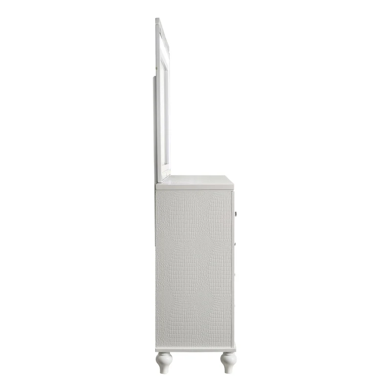 New Classic Furniture Valentino BA9698W Lighted Mirror - White