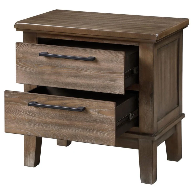 New Classic Furniture Cagney B594G-040 Nightstand - Vintage Gray