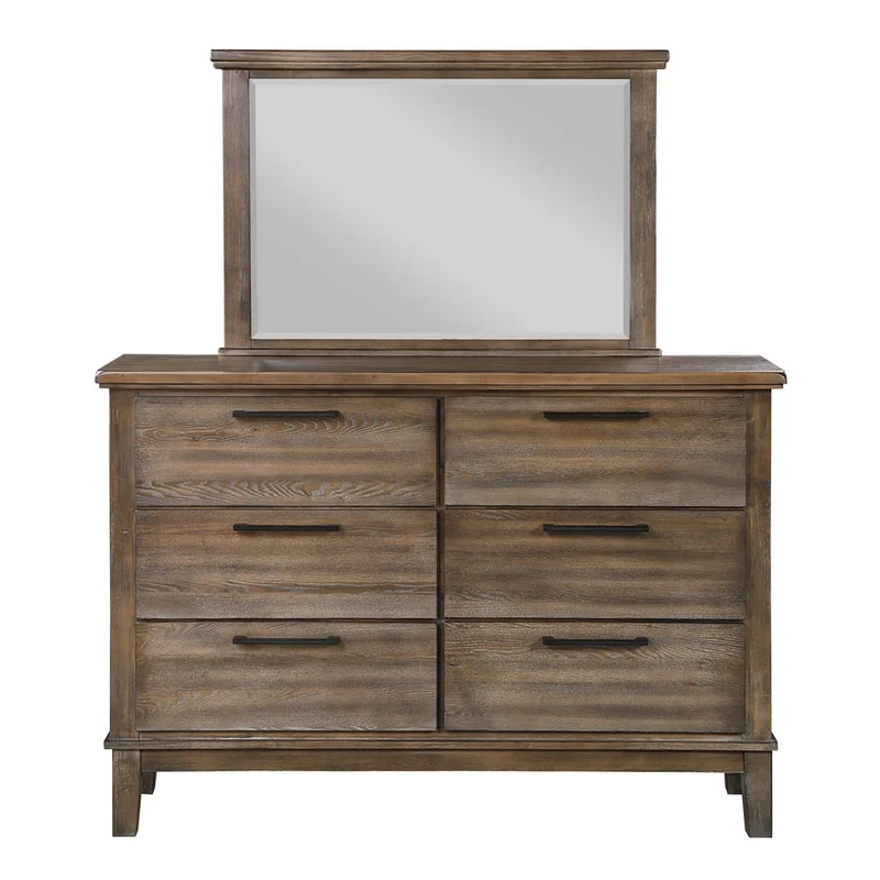 New Classic Furniture Cagney B594G-060 Mirror - Vintage Gray
