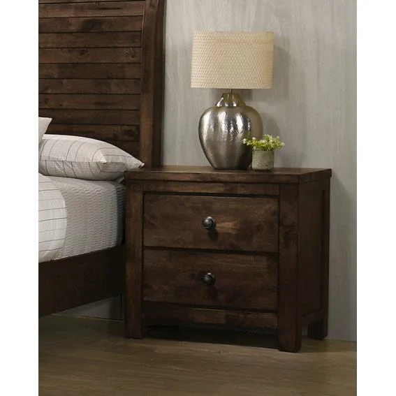 New Classic Furniture Blue Ridge B1334-040 Nightstand - Rustic Gray