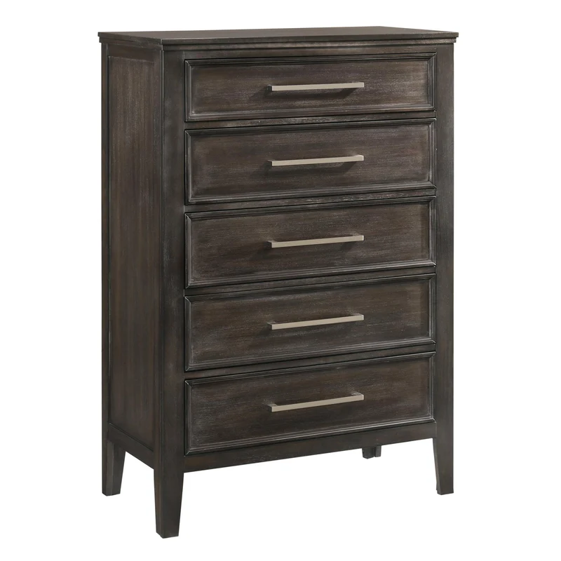 New Classic Furniture Andover B677B-070 Chest - Nutmeg
