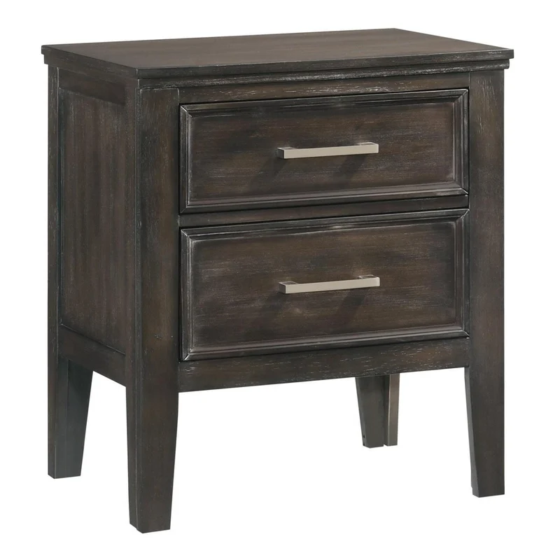 New Classic Furniture Andover B677B-040 Nightstand - Nutmeg