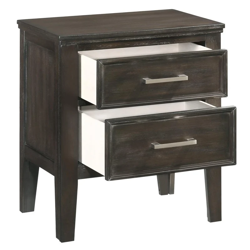 New Classic Furniture Andover B677B-040 Nightstand - Nutmeg