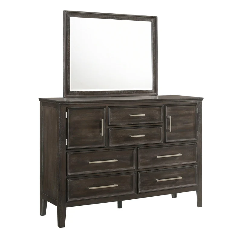 New Classic Furniture Andover B677B-050 Dresser - Nutmeg