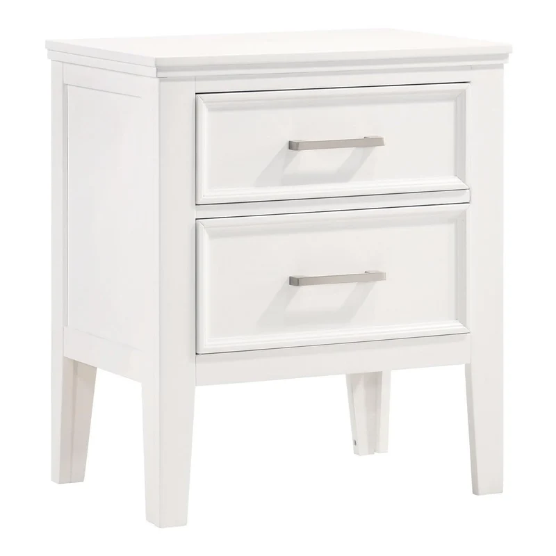 New Classic Furniture Andover B677W-040 Nightstand - White