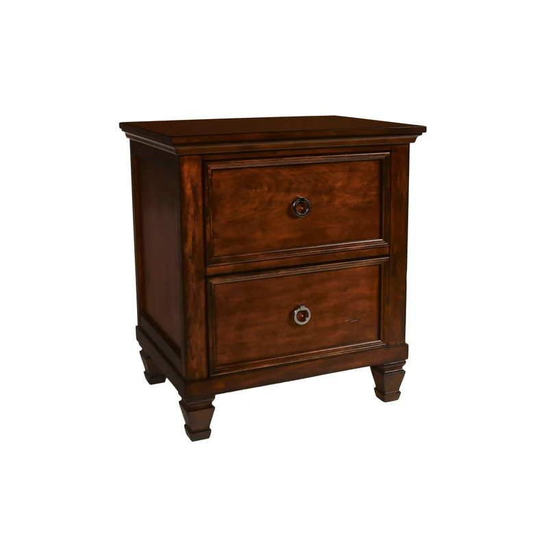 New Classic Furniture Tamarack 2-Drawer Nightstand BB044C-040