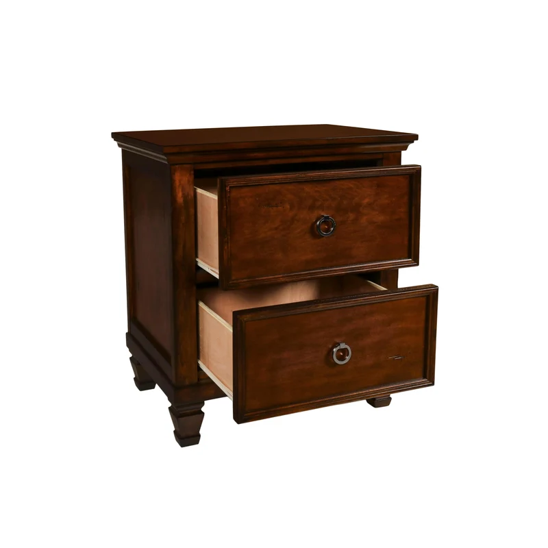 New Classic Furniture Tamarack 2-Drawer Nightstand BB044C-040