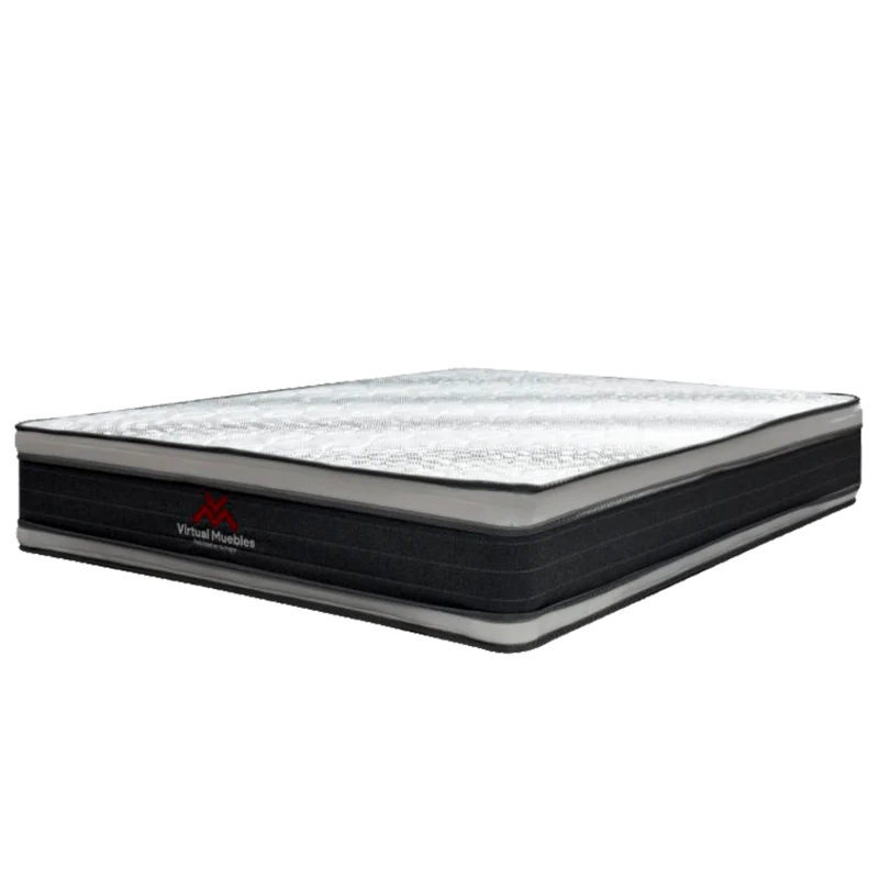 Combo para Habitación Troy, Incluye Base Cama Presidencial, Colchón y Protector
