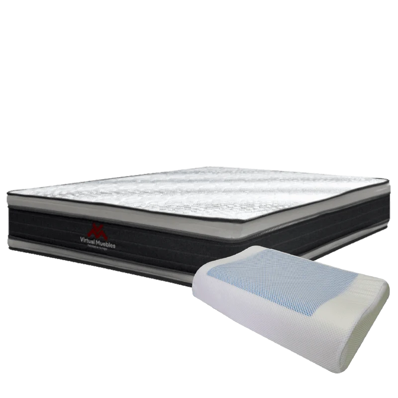 Combo para Habitación Marfil, Incluye Colchón y Almohada