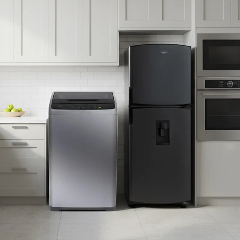 Combo para Cocina Smart, Incluye Nevera y Lavadora