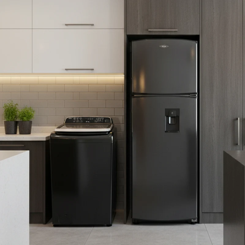 Combo para Cocina Domus, Incluye Nevera y Lavadora