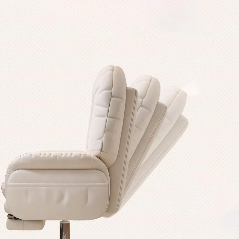 Modern Luxury Square Cushion Synthetic Fabric Stainless Steel Accent Chair Backrest Armrest For Living Room
