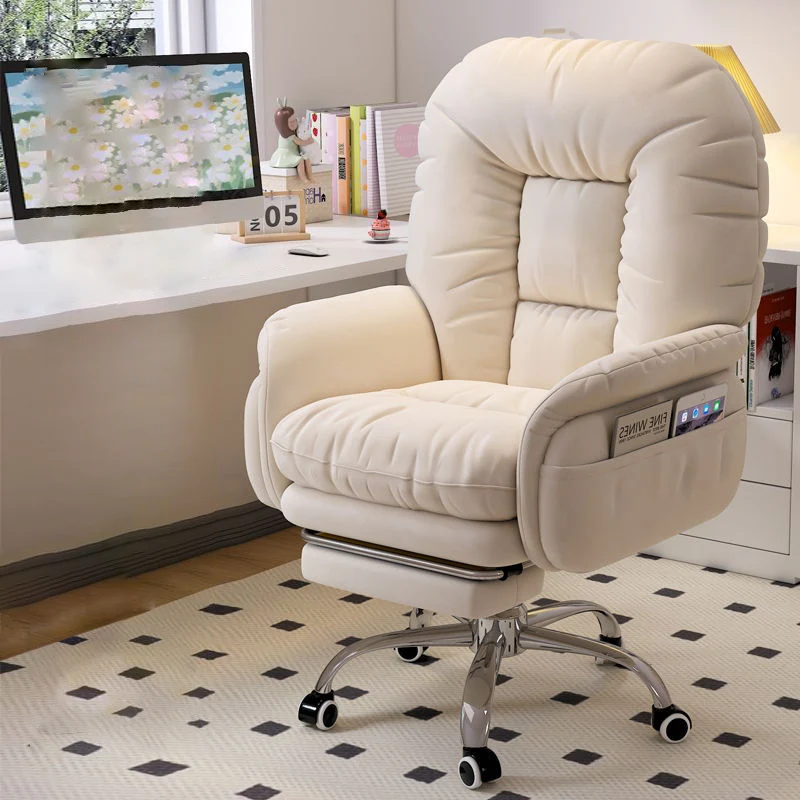 Modern Luxury Square Cushion Synthetic Fabric Stainless Steel Accent Chair Backrest Armrest For Living Room