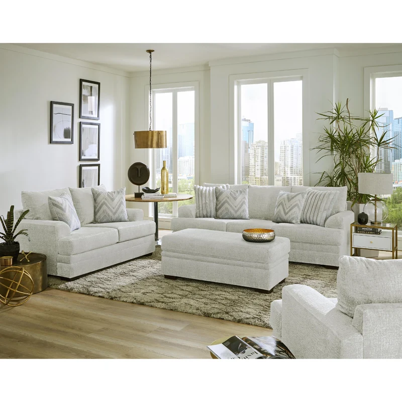 Behold Home 1312-03 Sofa - Pippa Light Gray