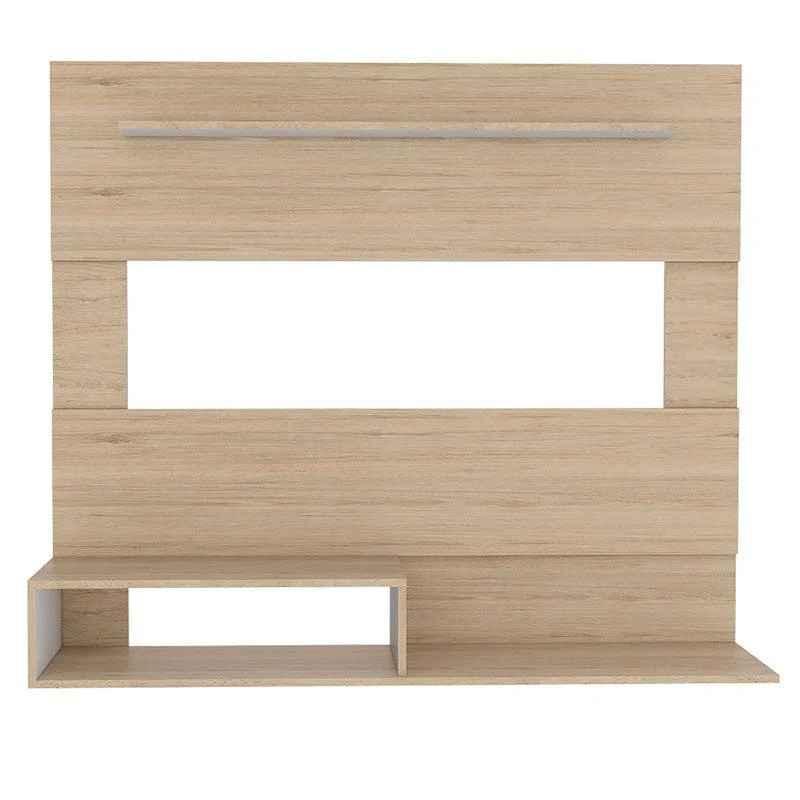 Mueble Multiusos Beijing, Cartagena y Blanco, con Espacio para Televisor de hasta 55 Pulgadas