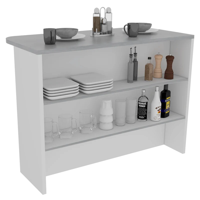 Combo para Cocina Teotlate, Incluye Alacena y Barra de Cocina