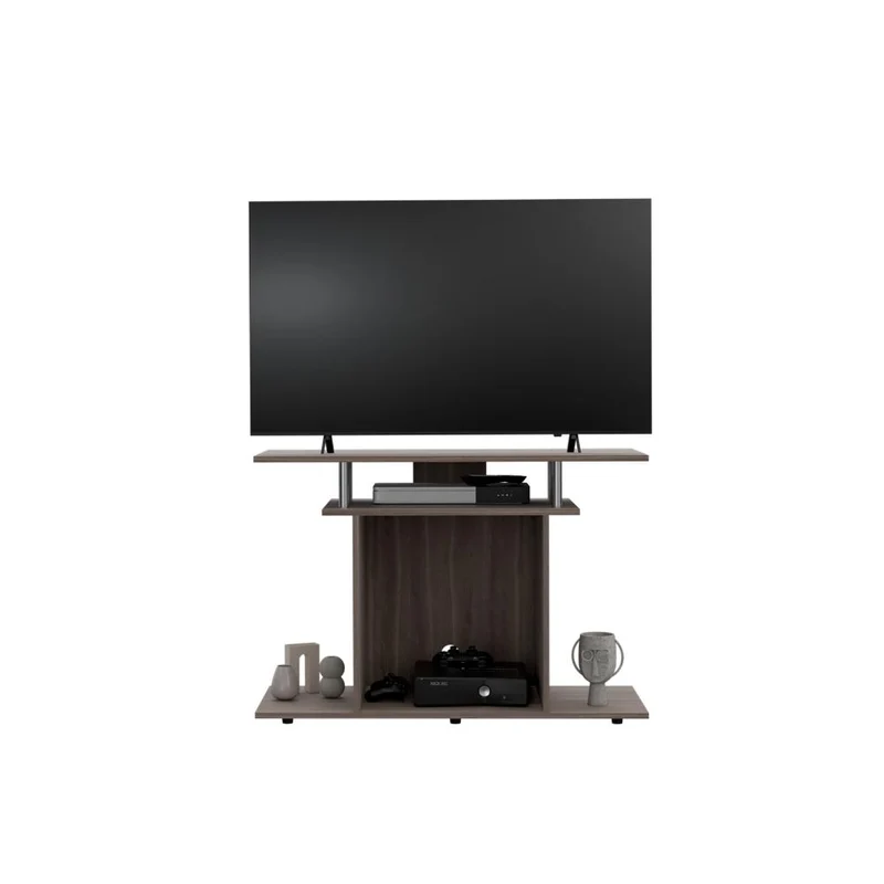 Mesa para TV Lisboa, Avellana, con Espacio para Televisor de hasta 40 Pulgadas